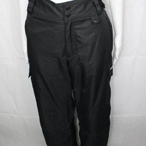 Arctix Women's Cargo Ski Pants Zipper pockets closure Winter Snow Black XL
